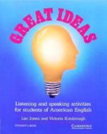 Great Ideas Student\'s Book di Leo Jones, Victoria Kimbrough edito da Cambridge University Press