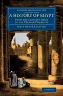 A History of Egypt di James Henry Breasted edito da Cambridge University Press