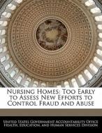 Nursing Homes edito da Bibliogov