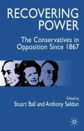 Recovering Power di Anthony Seldon edito da Palgrave Macmillan UK