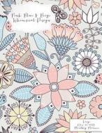 Pink Blue & Beige Whimsical Design Large 8.5 X 11 2015 Monthly Planner di Jot Spot Stationary edito da Createspace