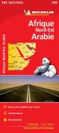 Africa North East, Arabia - Michelin National Map 745 di Michelin edito da Michelin Editions Des Voyages