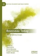 Rousseau Today edito da Springer International Publishing