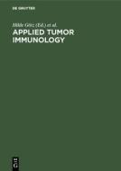 Applied tumor immunology edito da De Gruyter