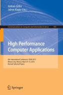 High Performance Computer Applications edito da Springer International Publishing