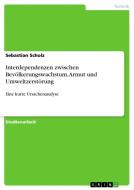 Interdependenzen zwischen Bevölkerungswachstum, Armut und Umweltzerstörung di Sebastian Scholz edito da GRIN Publishing