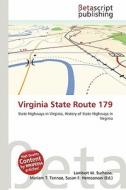 Virginia State Route 179 edito da Betascript Publishing