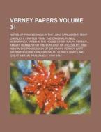 Verney Papers di Ralph Verney edito da General Books Llc