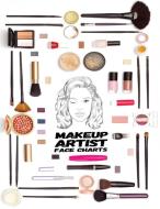 Makeup Artist Face Charts di Sarie Smith edito da Sarah Smith Digital