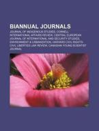 Biannual Journals: Cornell International di Books Llc edito da Books LLC, Wiki Series