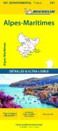 Alpes-Maritimes - Michelin Local Map 341 di Michelin edito da Michelin Editions Des Voyages