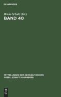 Band 40 edito da De Gruyter