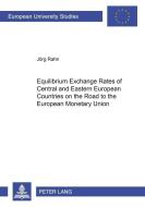 Equilibrium Exchange Rates of Central and Eastern European Countries on the Road to the European Monetary Union di Jörg Rahn edito da Lang, Peter GmbH
