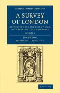 A Survey of London di John Stow edito da Cambridge University Press