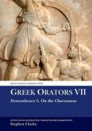 Greek Orators Vii di Stephen Clarke edito da Liverpool University Press