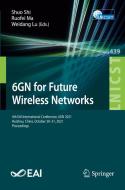 6GN for Future Wireless Networks edito da Springer International Publishing