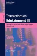 Transactions on Edutainment III edito da Springer Berlin Heidelberg