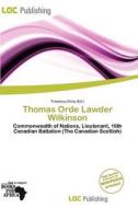 Thomas Orde Lawder Wilkinson edito da Loc Publishing