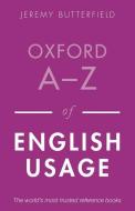 Oxford A-Z of English Usage di Jeremy Butterfield edito da Oxford University Press