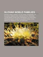 Slovak Noble Families: Kohary Family, Bo di Source Wikipedia edito da Books LLC, Wiki Series