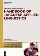 Handbook of Japanese Applied Linguistics edito da de Gruyter Mouton