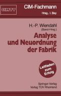 Analyse und Neuordnung der Fabrik edito da Springer Berlin Heidelberg