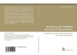 Beurteilung der Stabilität von Rissen in Massenbeton di Josef Richard Skumautz edito da Südwestdeutscher Verlag für Hochschulschriften AG  Co. KG