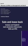 Sale-and-lease-back di Andreas Siebert edito da Europäischer Hochschulverlag