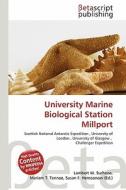 University Marine Biological Station Millport edito da Betascript Publishing