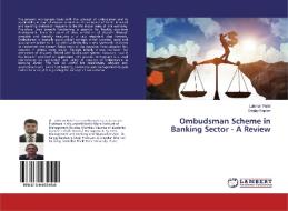 Ombudsman Scheme in Banking Sector - A Review di Lukman Patel, Sanjay Kaptan edito da LAP Lambert Academic Publishing