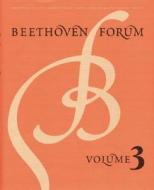 Beethoven Forum edito da University Of Nebraska Press