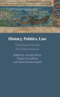 History, Politics, Law edito da Cambridge University Press
