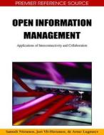 Open Information Management edito da Information Science Reference