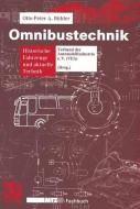 Omnibustechnik di Otto-Peter A. Bühler edito da Vieweg+Teubner Verlag
