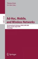 Ad-Hoc, Mobile, and Wireless Networks edito da Springer Berlin Heidelberg