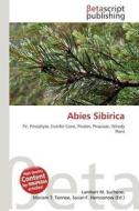 Abies Sibirica edito da Betascript Publishing