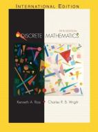 Discrete Mathematics di Kenneth Allen (University of Oregon Ross, Charles R. Wright edito da Pearson Education (US)