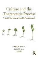 Culture and the Therapeutic Process: A Guide for Mental Health Professionals edito da ROUTLEDGE