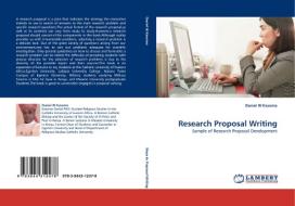 Research Proposal Writing di Daniel W Kasomo edito da LAP Lambert Academic Publishing