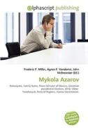 Mykola Azarov edito da Vdm Publishing House