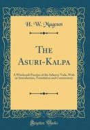 The Āsurī-Kalpa: A Witchcraft Practice of the Atharva-Veda, with an Introduction, Translation and Commentary (Classic Reprint) di H. W. Magoun edito da Forgotten Books