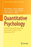 Quantitative Psychology edito da Springer-Verlag GmbH