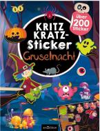 Kritzkratz-Sticker Gruselnacht edito da Ars Edition GmbH