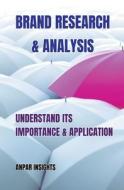 Brand Research & Analysis Brand Research & Analysis
