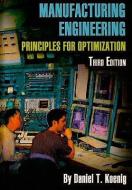 Manufacturing Engineering di Daniel T. Koenig edito da American Society of Mechanical Engineers