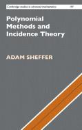 Polynomial Methods And Incidence Theory di Adam Sheffer edito da Cambridge University Press