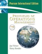 Principles Of Operations Management di Jay Heizer, Barry Render edito da Pearson Education Limited