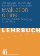 Evaluation online di Udo Kuckartz edito da VS Verlag für Sozialwissenschaften