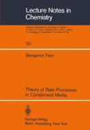 Theory of Rate Processes in Condensed Media di B. Fain edito da Springer Berlin Heidelberg