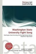 Washington State University Fight Song edito da Betascript Publishing